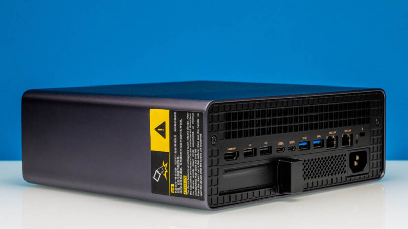 Minisforum MS S1 Max Rear Angled 3