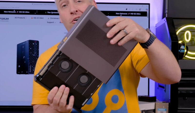 Minisforum MS S1 Max Sliding Case