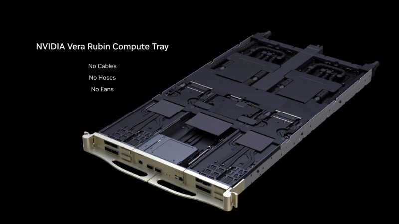 NVIDIA CES 2026 Keynote VR Compute Tray