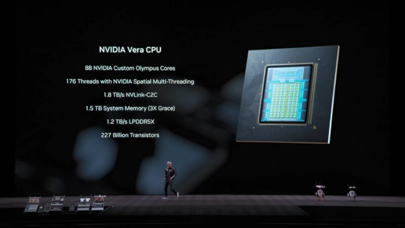 NVIDIA CES 2026 Keynote Vera CPU
