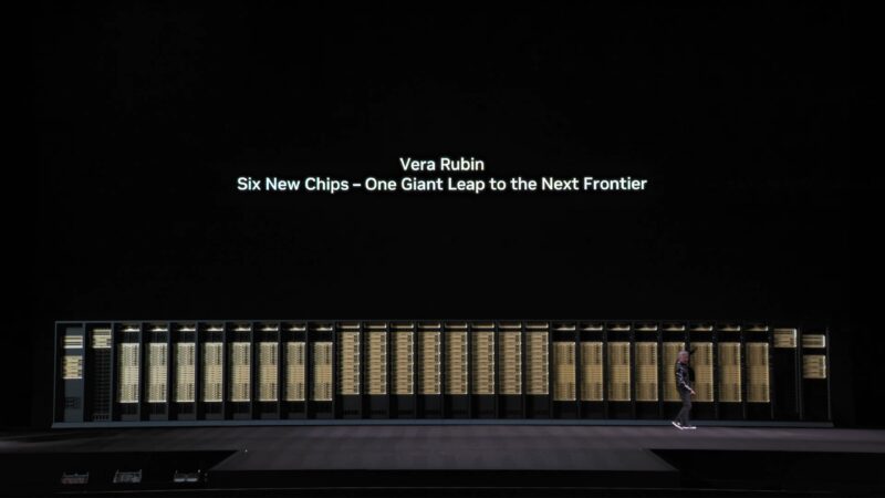 NVIDIA CES 2026 Keynote Vera Rubin Pod