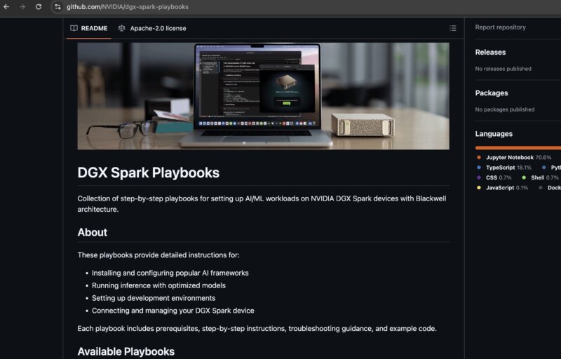 NVIDIA GB10 Playbooks Github