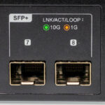 QNAP QSW L3208 2C6T 10GbE SFP+ RJ45 Ports 1