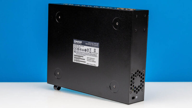 QNAP QSW L3208 2C6T Bottom Angled 2