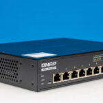 QNAP QSW L3208 2C6T Front Angled 2