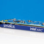 SPARKLE Intel Arc A310 Eco Rear Angled 2