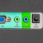 Sceptre E248W 19203R Auido In Out Ports 1