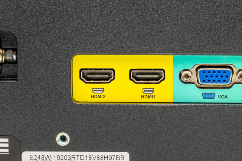 Sceptre E248W 19203R HDMI Ports 1