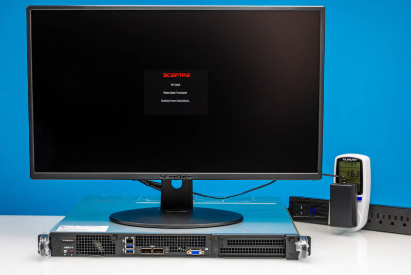 Sceptre E248W 19203R Idle Power Consumption 1