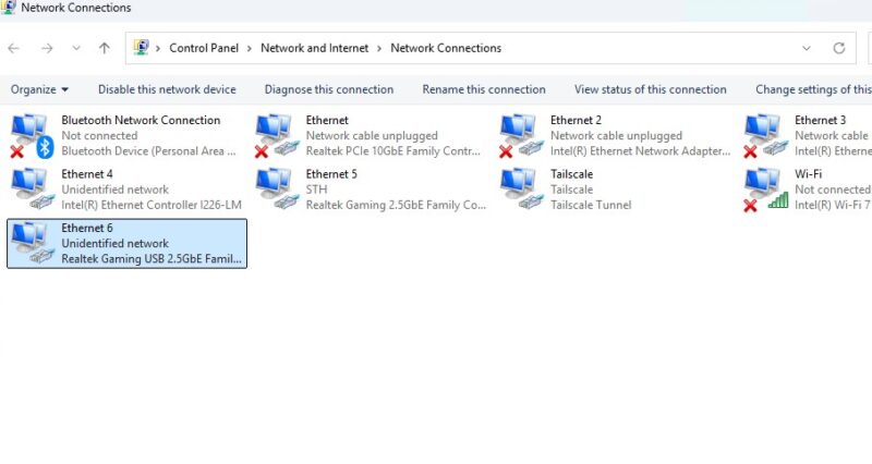 UGREEN USB Type A To 2.5GbE Adapter In Windows 11 2