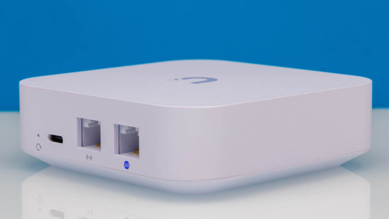 Ubiquiti UniFi Next Gen Gateway Lite Rear Angled 2