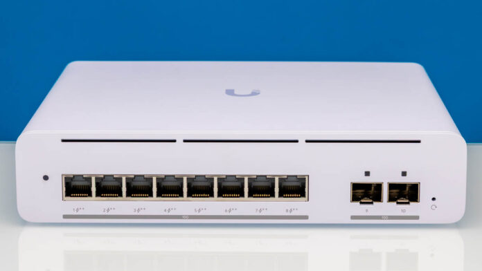 Ubiquiti UniFi USW Pro XG 8 PoE Front 2
