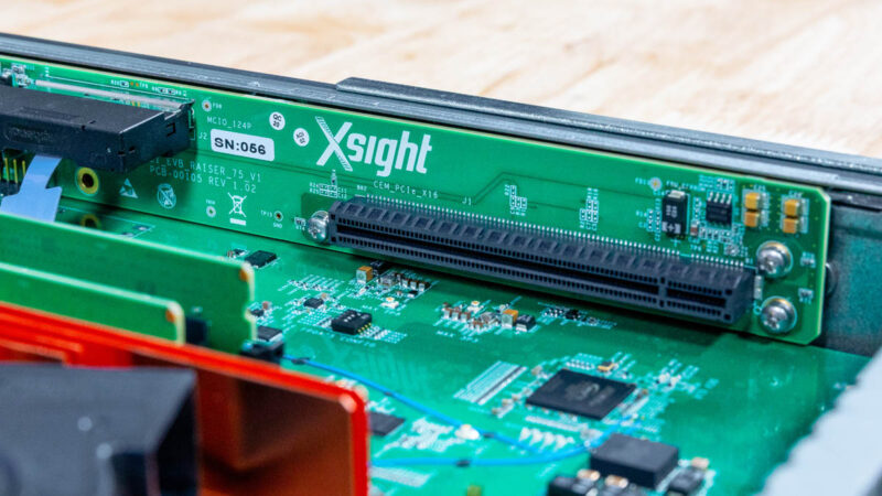 Xsight Labs E1 PCIe Slot 1