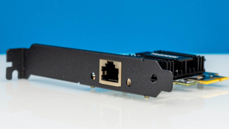 YuanLey 5G PCIe Network Card Front Angled 1