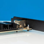 YuanLey 5G PCIe Network Card Rear Angled 2