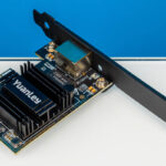 YuanLey 5G PCIe Network Card Top Down 1
