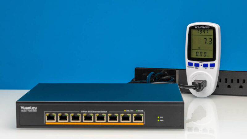 YuanLey YS50 0800 Idle Power Consumption 1