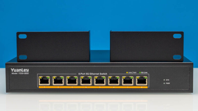 YuanLey YS50 0800 Rack Ears 2