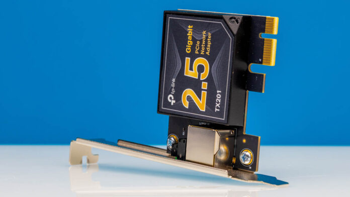 Tp Link 2.5 Gigabit PCIe Network Adapter 4