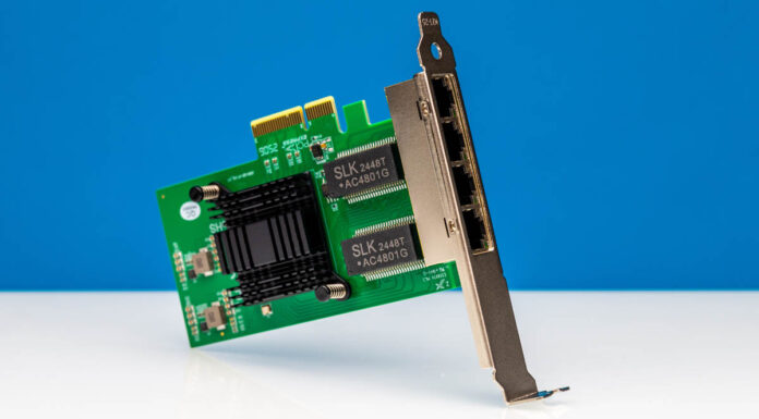 10Gtek Intel i350 Quad Port 1GbE NIC Review 10Gtek Quad Port Intel I350 AM4 14