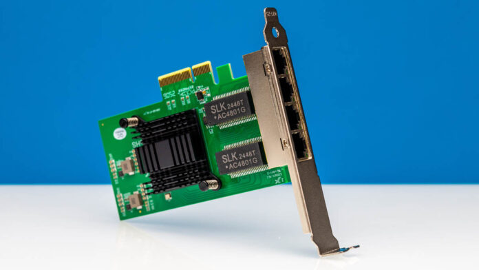 10Gtek Quad Port Intel I350 AM4 14