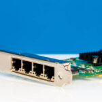 10Gtek Quad Port Realtek RTL8125BG Front Angled 1