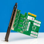 10Gtek Quad Port Realtek RTL8125BG Front Angled 4