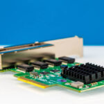 10Gtek Quad Port Realtek RTL8125BG Rear Angled 1