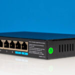 BrosTrend 8 Port 2.5G Ethernet Switch Front Angled 1