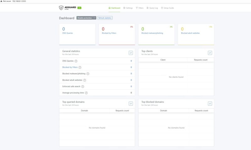 GL.iNet Flint 3 BE9300 AdGuard Home
