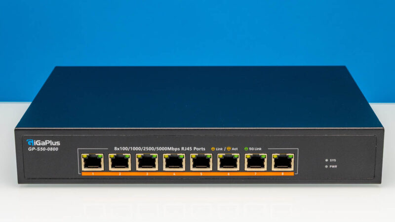 GiGaPlus GP S50 0800 Front 1