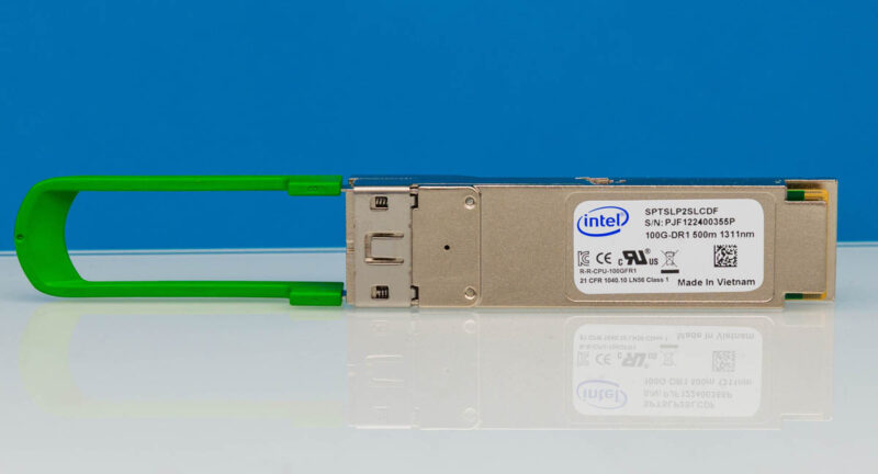 Intel SPTSLP2SLCDF 100G DR1 500m 1311nm QSFP28 Module 3