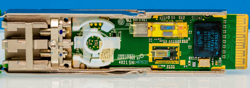 Intel SPTSLP2SLCDF 100G DR1 500m 1311nm QSFP28 Module 7