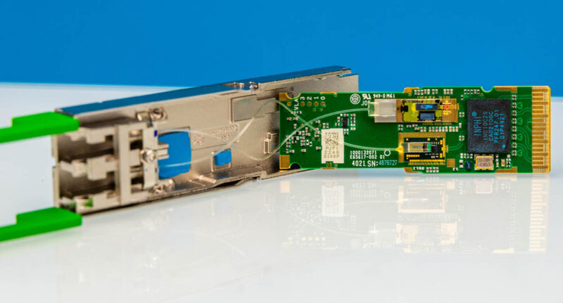 Intel SPTSLP2SLCDF 100G DR1 500m 1311nm QSFP28 Module 9