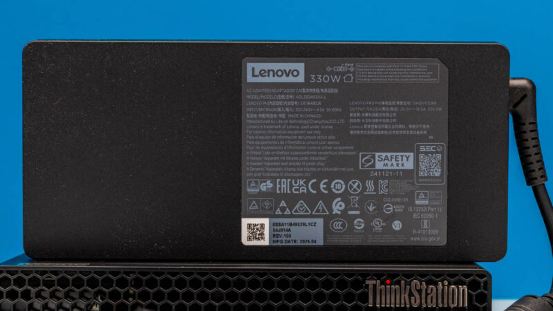Lenovo ThinkStation P3 Tiny Gen 2 Workstation Power Supply 2