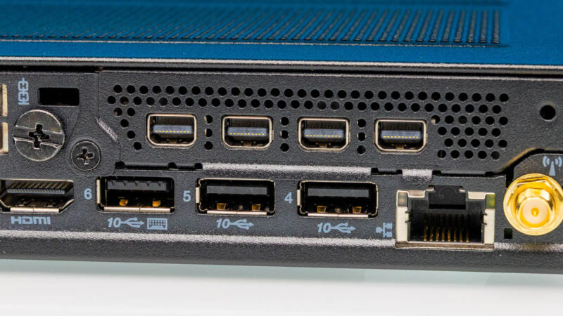 Lenovo ThinkStation P3 Tiny Gen 2 Workstation Punch Out Ports 1