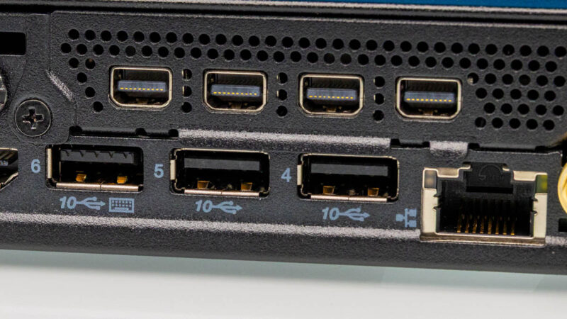 Lenovo ThinkStation P3 Tiny Gen 2 Workstation USB A Port 4