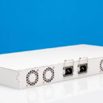 MikroTik CRS418 8P 8G 2S RM Rear Angled 1