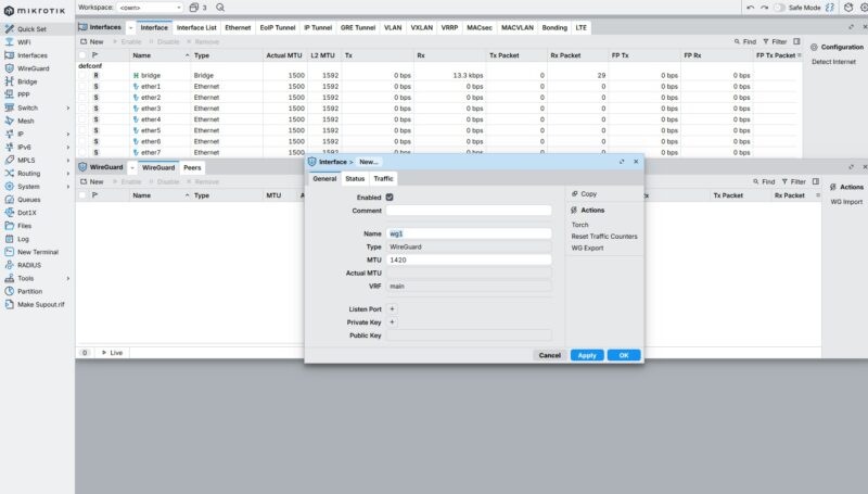 MikroTik CRS418 8P 8G 2S RM WinBox WireGuard