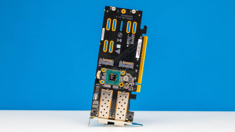 Minisforum MS 02 Ultra 256GbE NIC 1