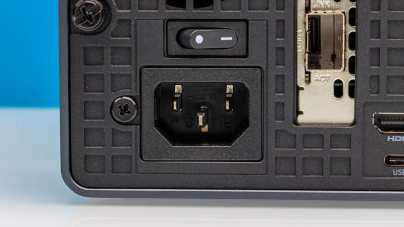 Minisforum MS 02 Ultra AC Input 2