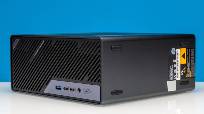 Minisforum MS 02 Ultra Front Angled 3