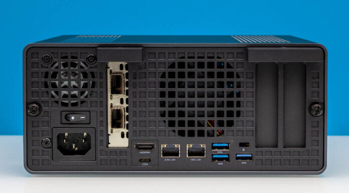 Minisforum MS-02 Ultra Review the New Home Lab King Minisforum MS 02 Ultra Rear 2