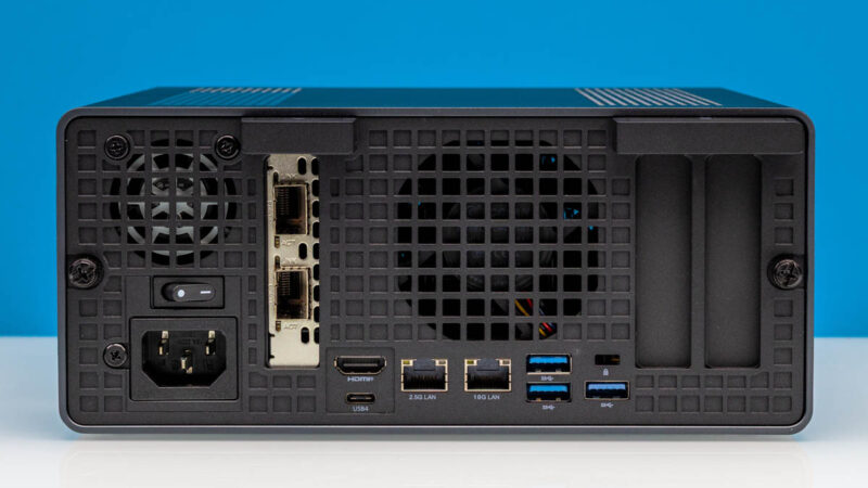 Minisforum MS 02 Ultra Rear 2