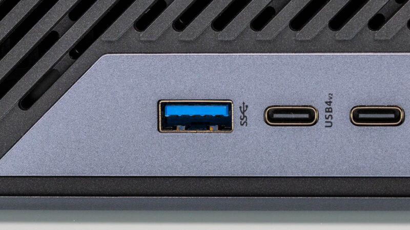 Minisforum MS 02 Ultra USB A 10Gbps Port 2