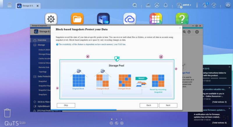 QNAP TS H1290FX Setup Wizard