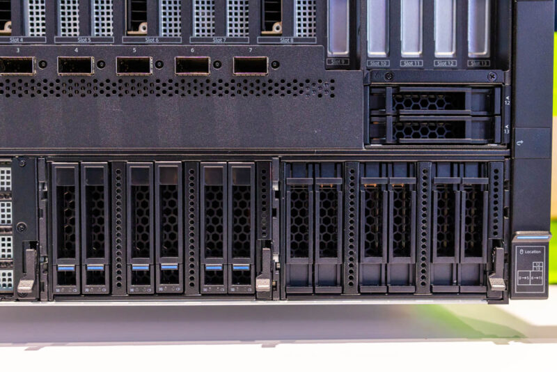 AIVRES Booth Tour AI PCIe Server KR6278 Drive Bays 1