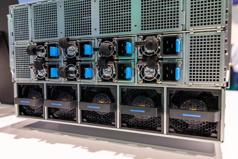 AIVRES Booth Tour AI PCIe Server KR6278 Rear 1