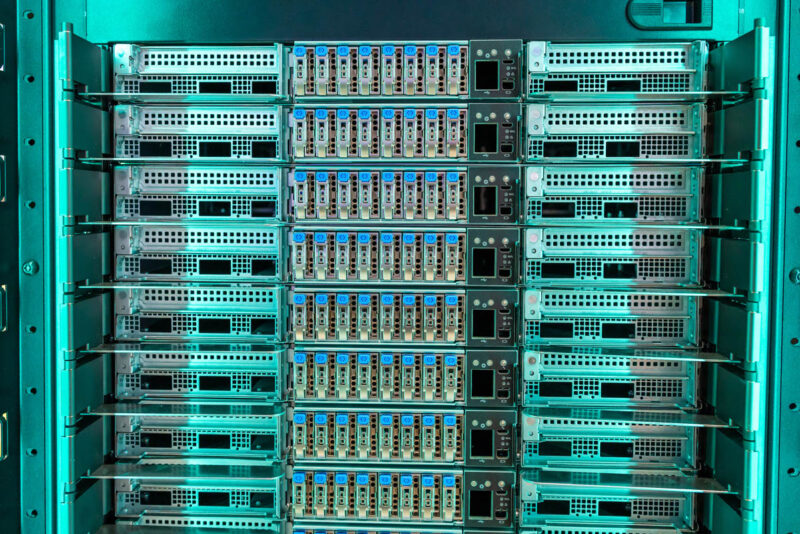 AIVRES Booth Tour KRS8500V3 Liquid Cooled Al Rack Solution 2