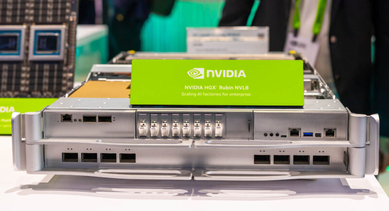 AIVRES Booth Tour NVIDIA HGX Rubin NVL8 11